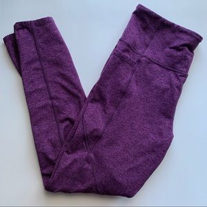 JoyLab Target purple spacedye cozy side pocket 7/8 leggings